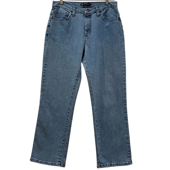 Jeans, Lee, Light Wash, Size 8P - Picture 1 of 10